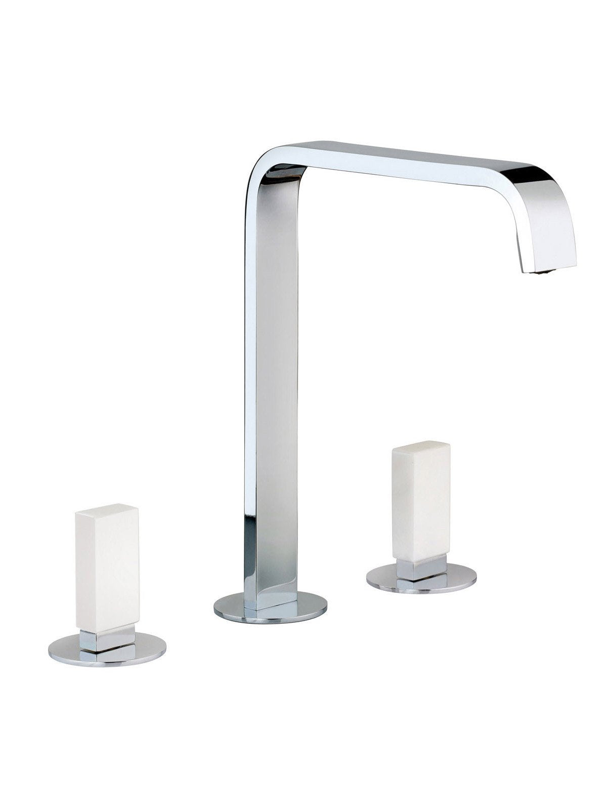 FRATTINI - VITA DUE - Batteria lavabo con bocca alta fissa senza scarico