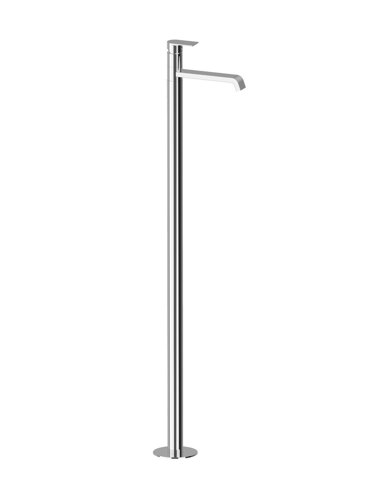 FRATTINI - TOLOMEO - Parte esterna monocomando lavabo pavimento senza scarico + corpo di incasso