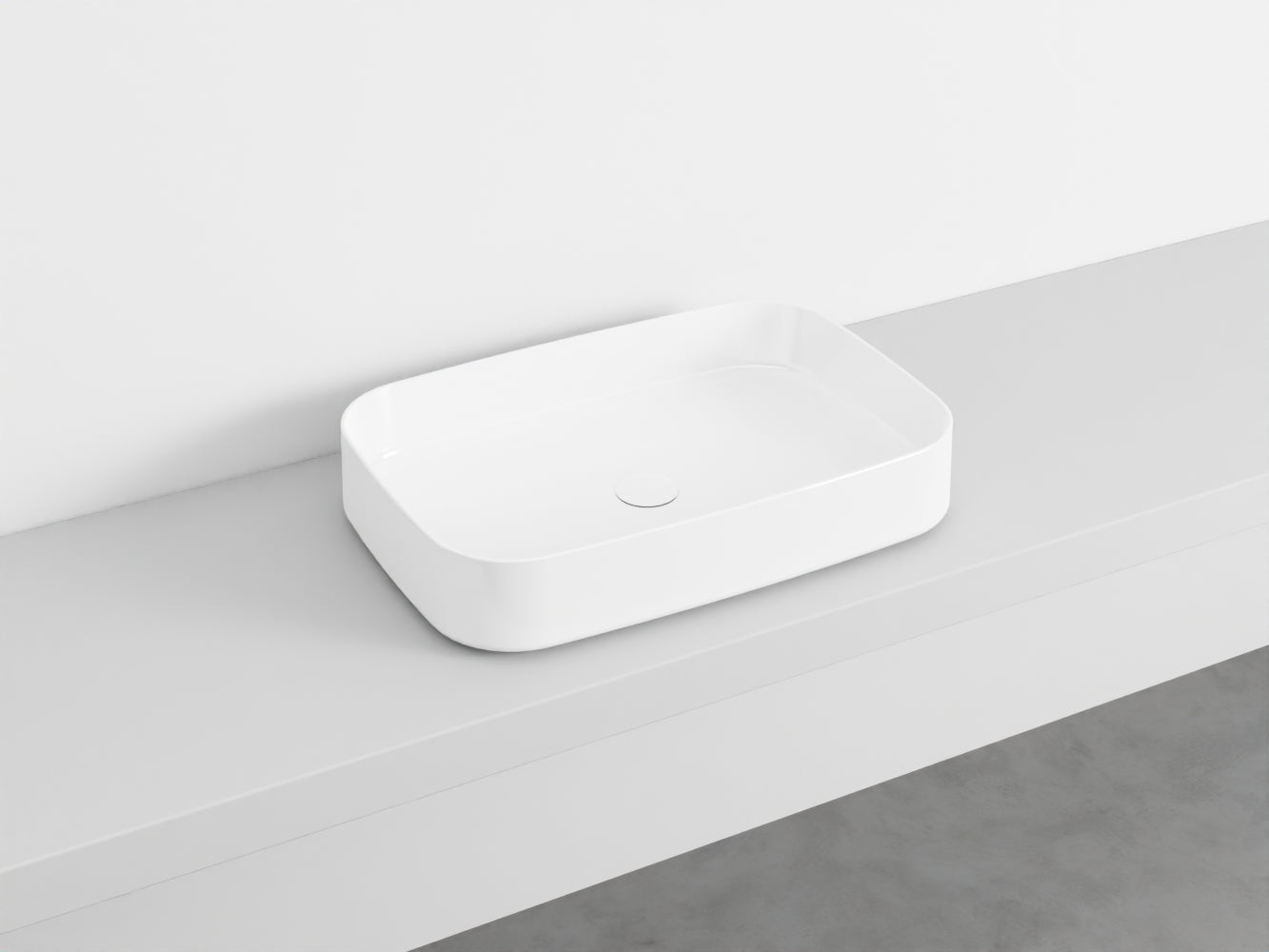 CIELO - LAVABO SHUI COMFORT OVALE 60 x 38