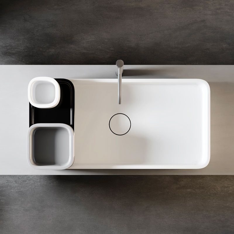 RELAX - LAVABO AD APPOGGIO CHOCO SERIES