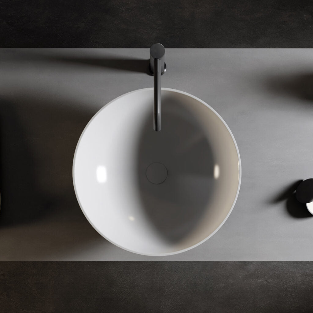 RELAX - LAVABO AD APPOGGIO CHOTO BIO SERIES