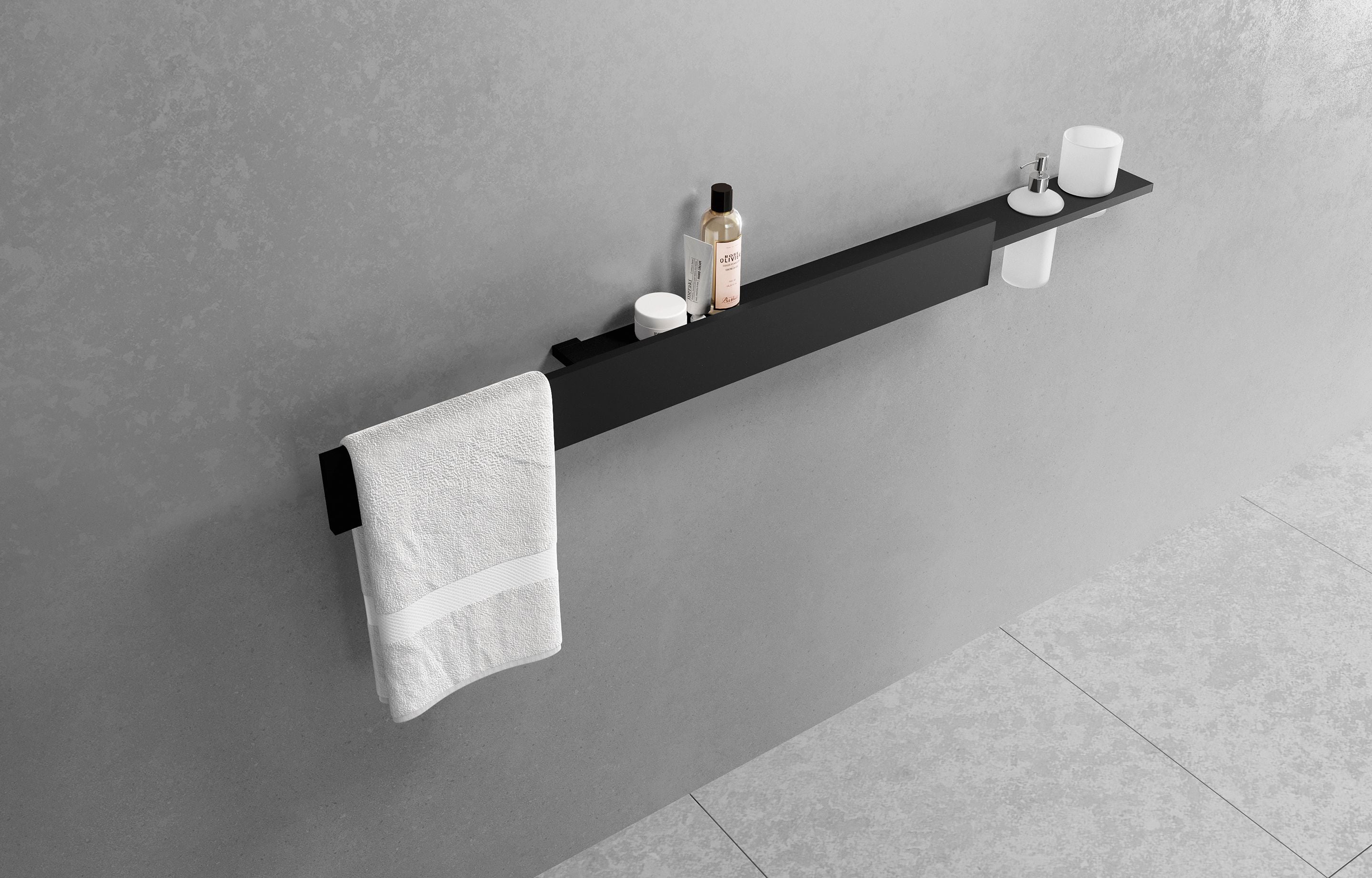 NOVELLINI - FRAME - ENSOLA L. 70 E 80 CM CON FRONTALE A SBALZO