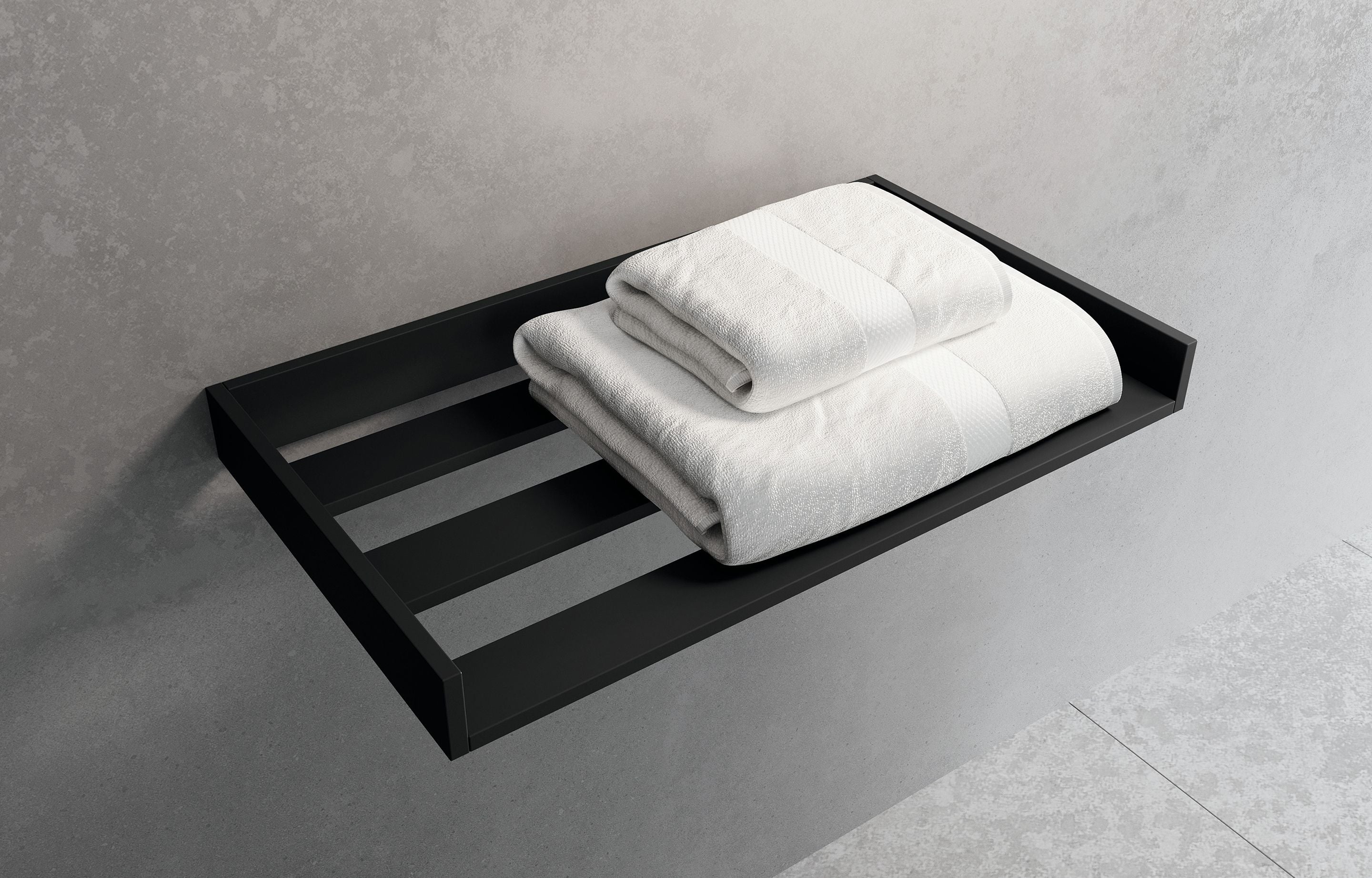 NOVELLINI - FRAME - MENSOLA DOGATA PORTA ASCIUGAMANI