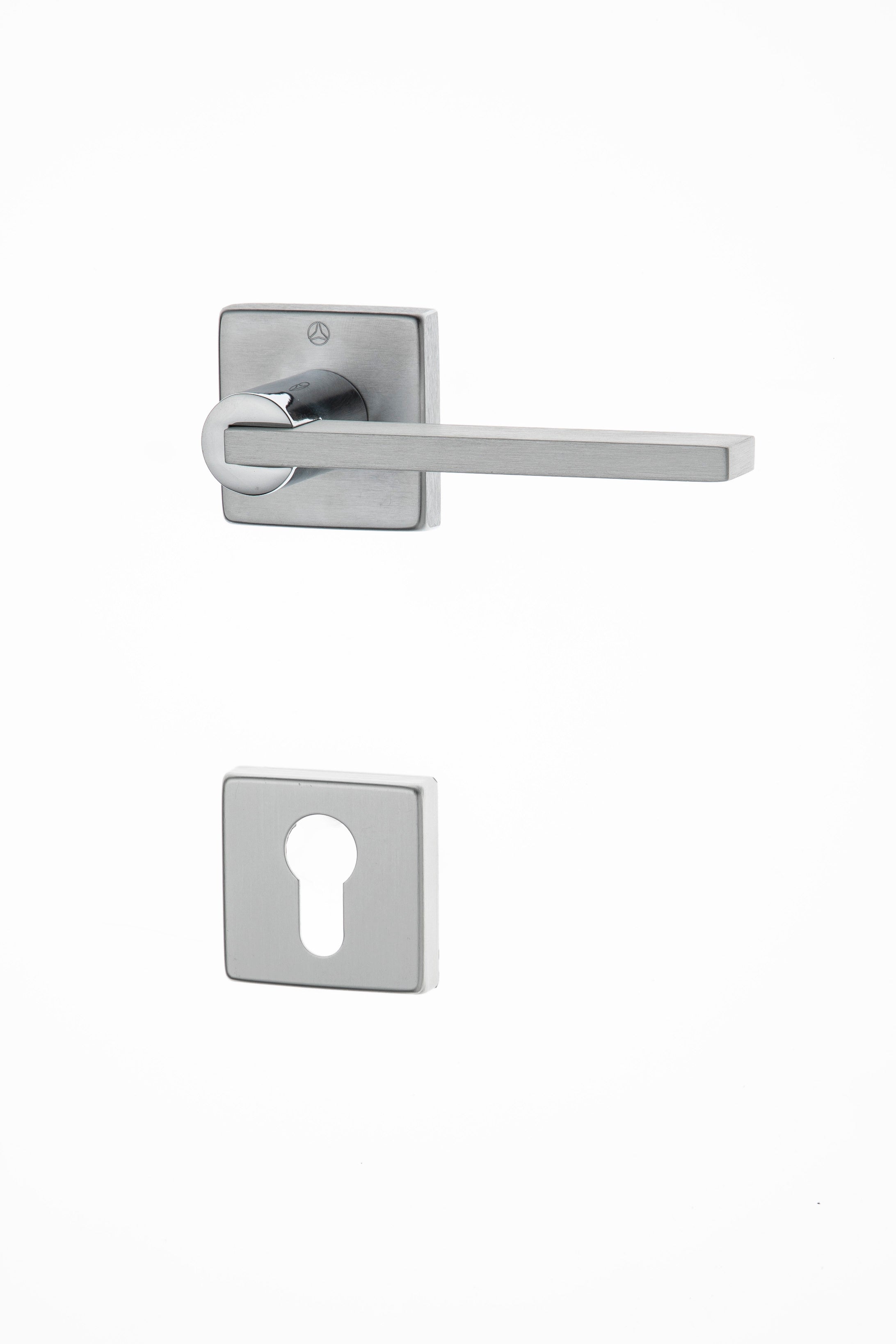 GHIDINI - Galileo rosetta e bocchetta quadra yale finitura ocl-m4/f1 OCL-M4/F1