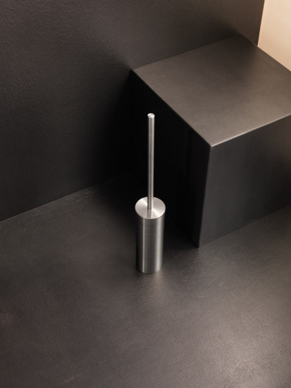 OML - STIFF - PORTASCOPINO A PAVIMENTO IN ACCIAIO INOX