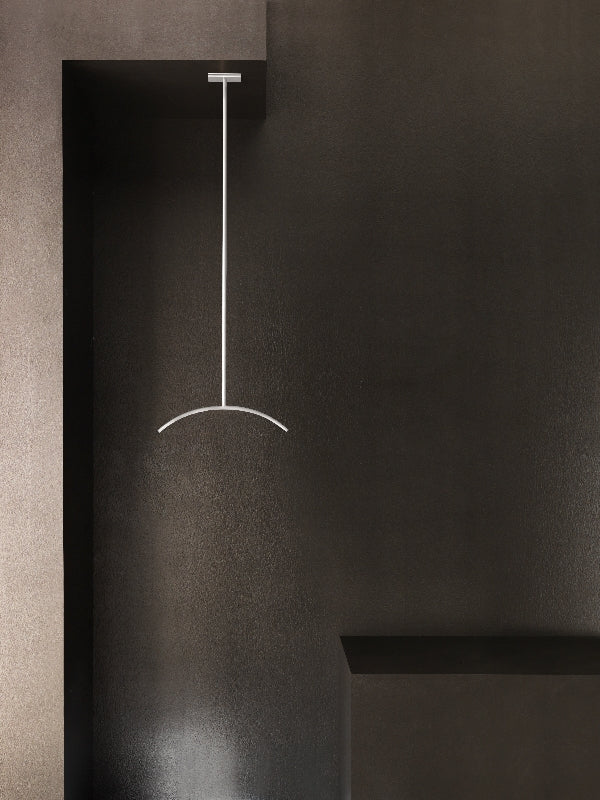 OML - STIFF - PORTA ACCAPPATOIO A STELO PER SOFFITTO MAGNETICO IN ACCIAIO INOX
