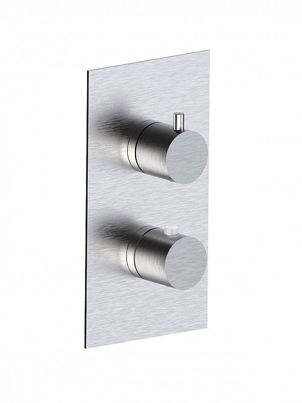 PEPE XL 316 INOX -Miscelatore termostatico incasso doccia 3 vie+Systembox