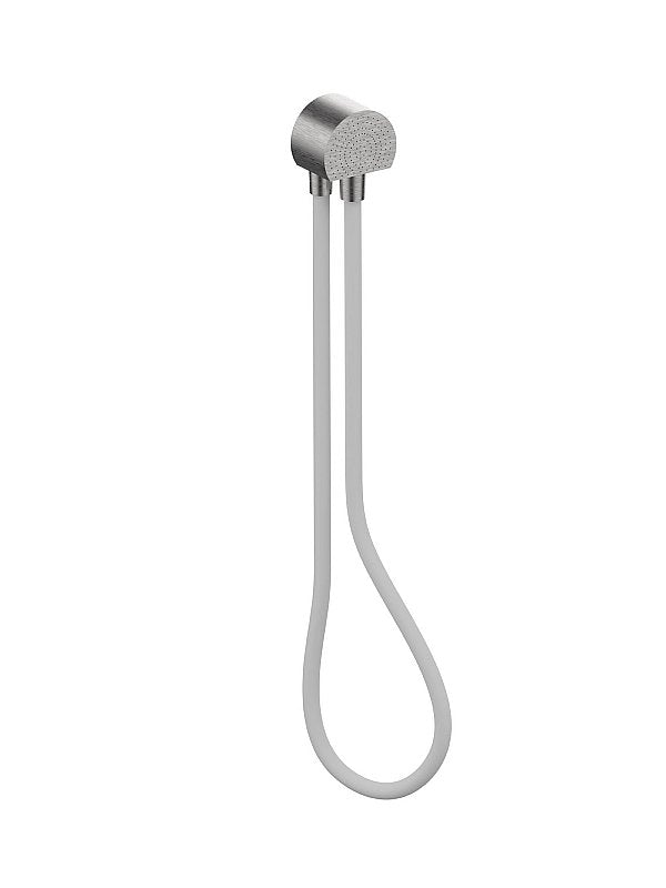 FRATTINI - BORGIA 316 INOX - Supporto con presa acqua incasso con calamita, flex e doccetta