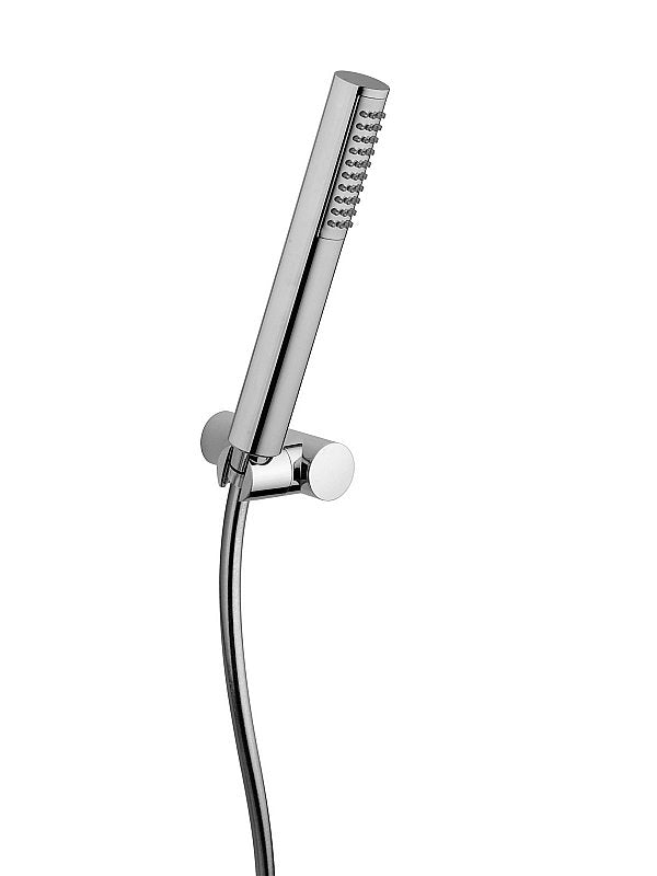 FRATTINI - DUPLEX - Supporto esterno con flessibile e doccetta in ABS