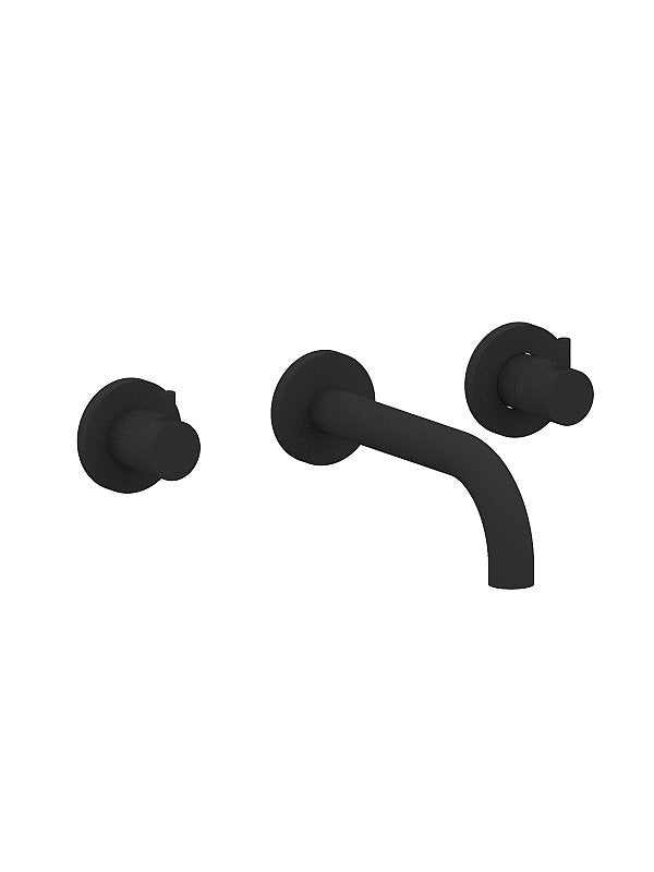 FRATTINI - PEPE XL - Batteria lavabo a parete 3 fori con bocca senza scarico