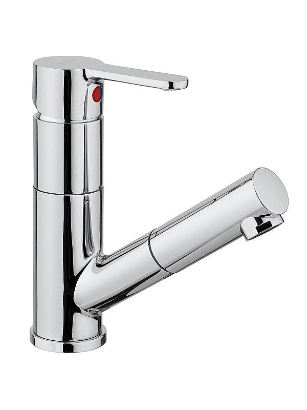 FRATTINI - MOCCA - Monocomando per lavabo con doccetta estraibile