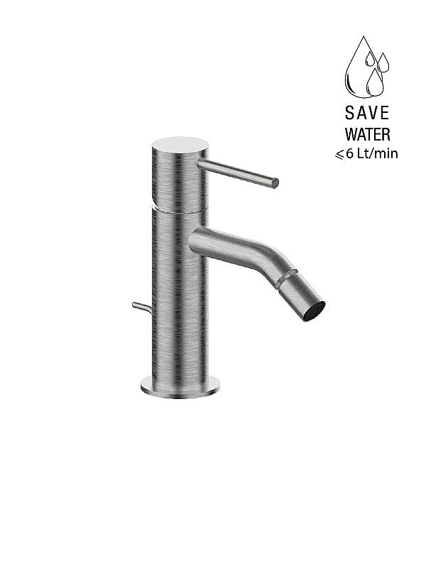 PEPE XL 316 INOX - "Monocomando per bidet con scarico 1""1/4"