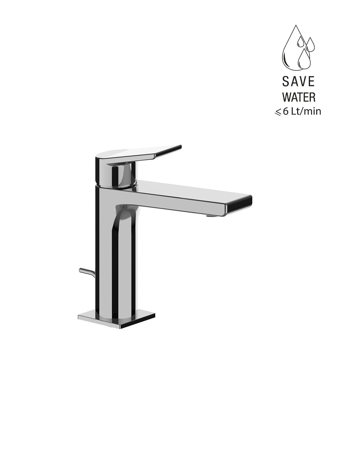 FRATTINI - GINTONIC  - Monocomando per lavabo con scarico 1”1/4