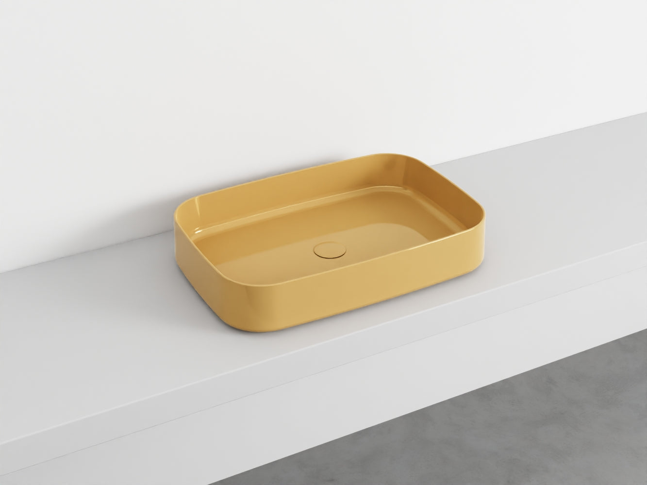 CIELO - LAVABO SHUI COMFORT RETTANGOLARE  60 x 40