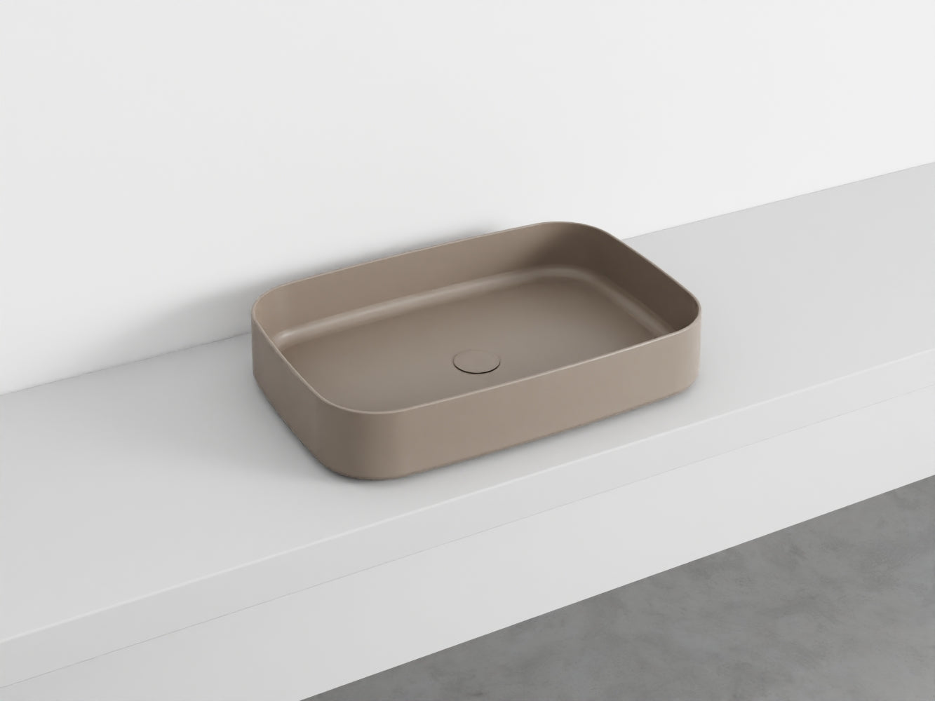 CIELO - LAVABO SHUI COMFORT RETTANGOLARE  60 x 40