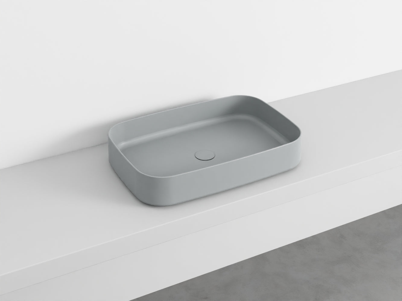 CIELO - LAVABO SHUI COMFORT RETTANGOLARE  60 x 40