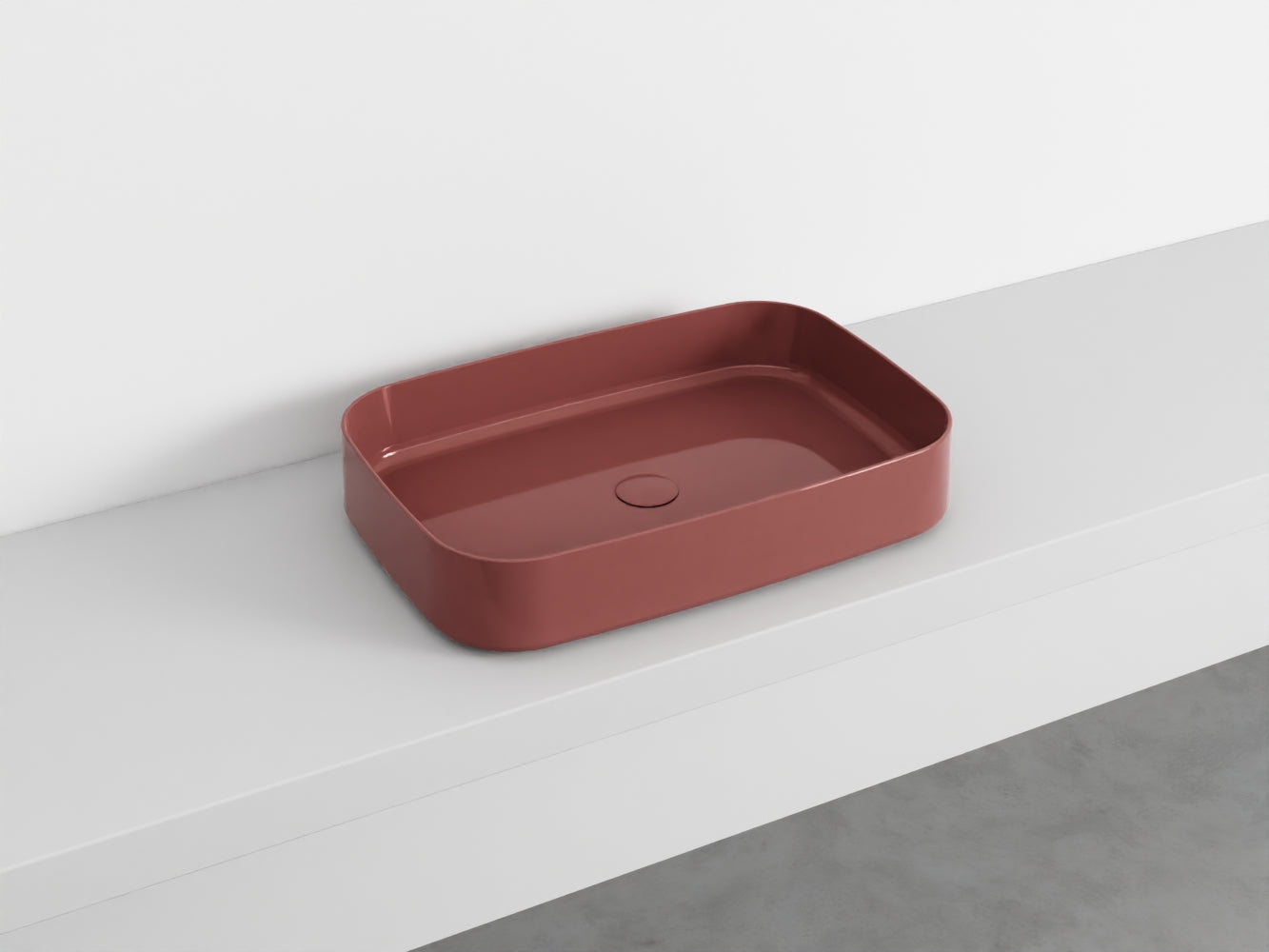 CIELO - LAVABO SHUI COMFORT RETTANGOLARE  60 x 40