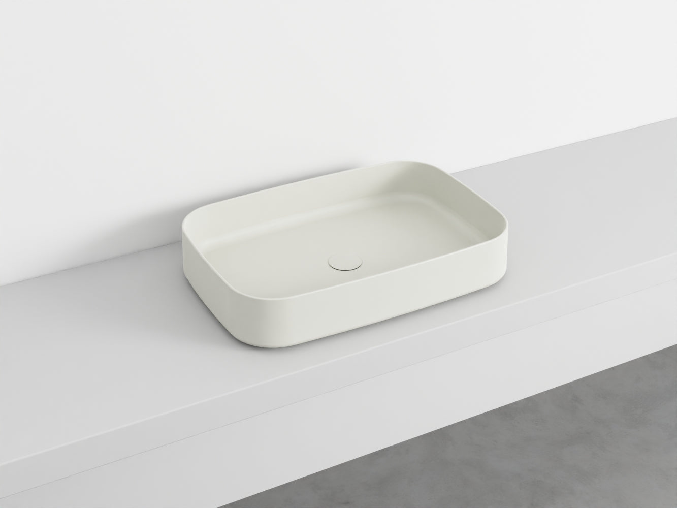 CIELO - LAVABO SHUI COMFORT RETTANGOLARE  60 x 40
