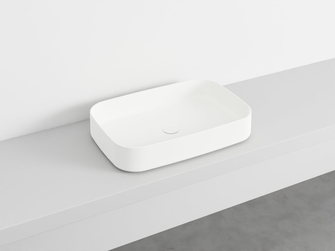 CIELO - LAVABO SHUI COMFORT RETTANGOLARE  60 x 40