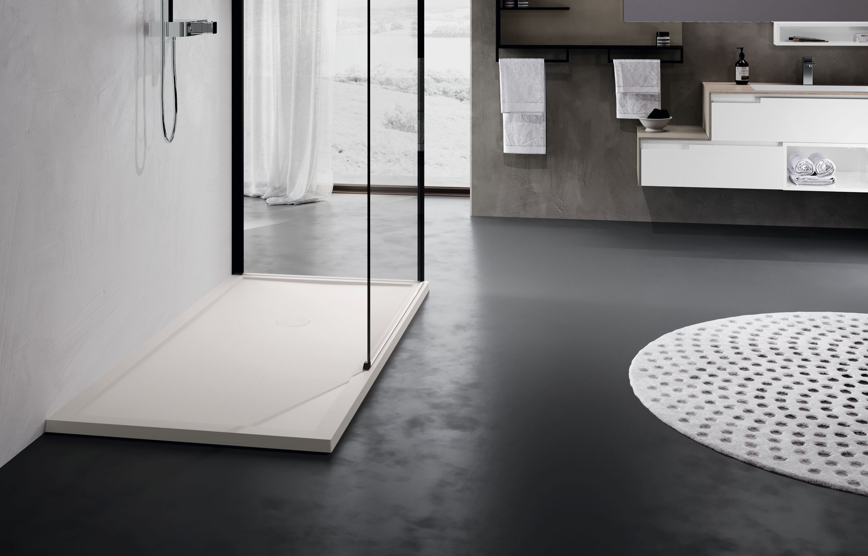 NOVELLINI -  PIATTO DOCCIA OLYMPIC PLUS 12,5CM