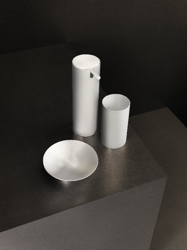 OML - STIFF - SET PORTABICCHIERE DA APPOGGIO IN ACCIAIO INOX