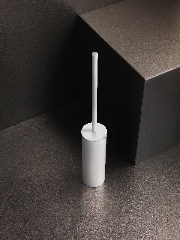 OML - STIFF - PORTA SCOPINO A TERRA IN ACCIAIO INOX