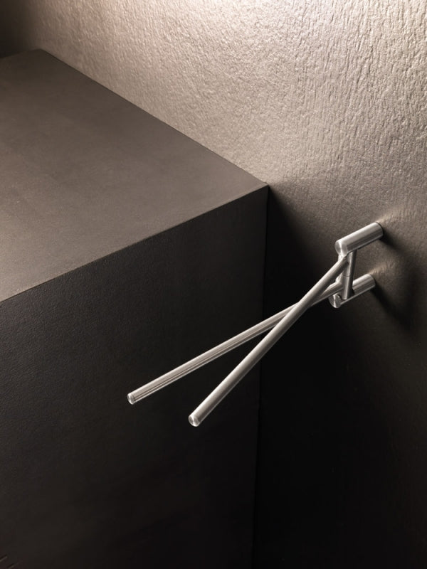 OML - STIFF - ORTA SALVIETTE SNODO A TASSELLO IN ACCIAIO INOX