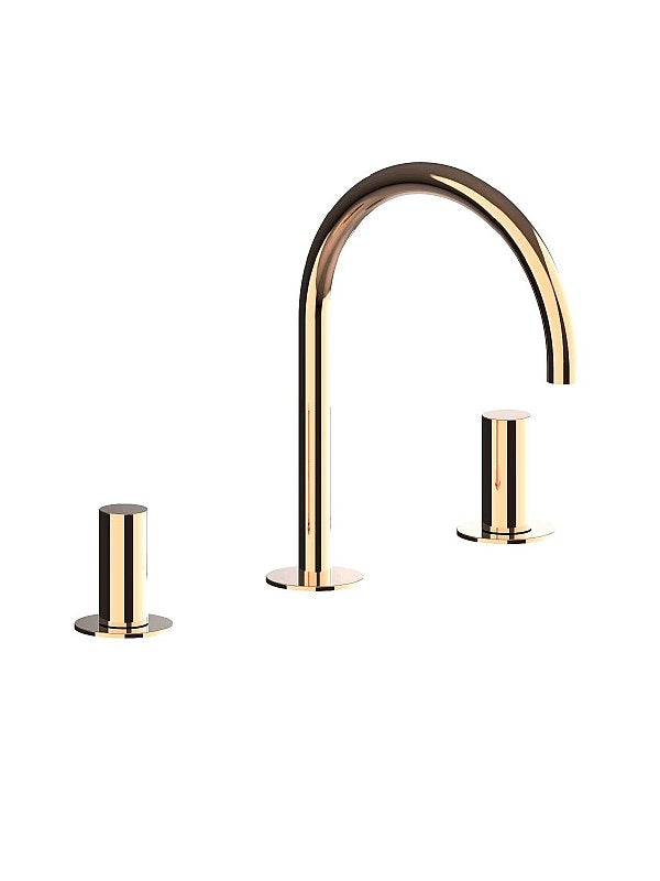 FRATTINI - PEPE XL -  Batteria lavabo con bocca alta fissa senza scarico