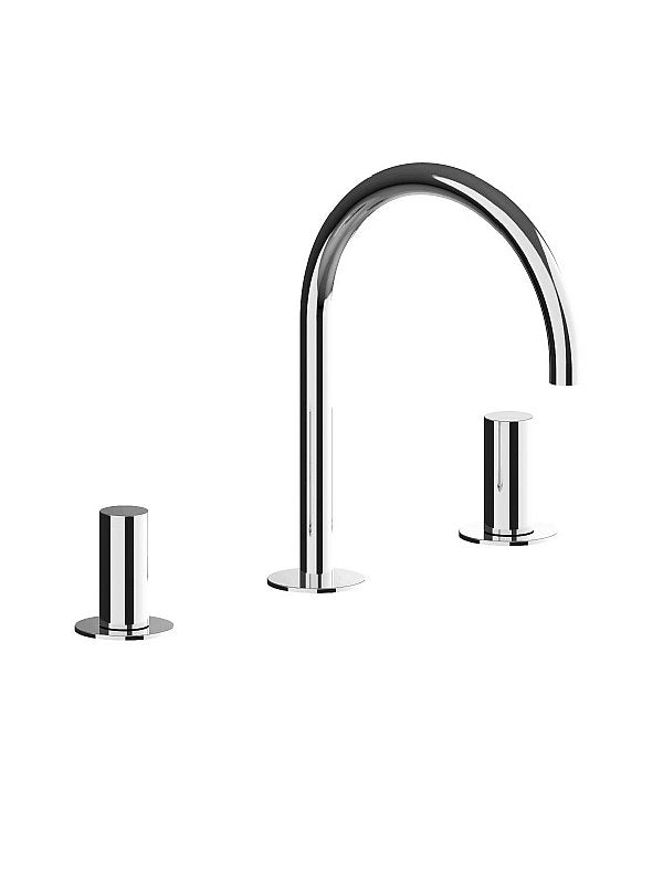 FRATTINI - PEPE XL -  Batteria lavabo con bocca alta fissa senza scarico