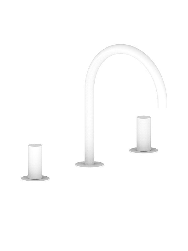 FRATTINI - PEPE XL -  Batteria lavabo con bocca alta fissa senza scarico