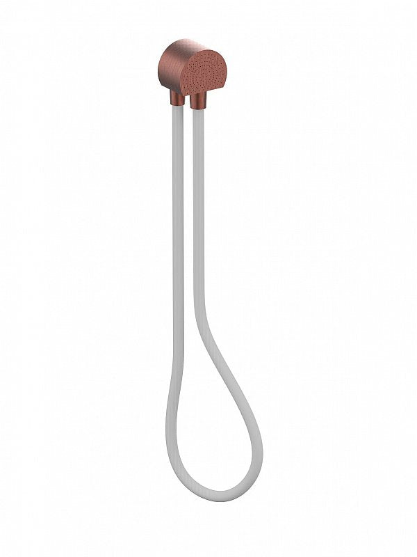 FRATTINI - BORGIA 316 INOX - Supporto con presa acqua incasso con calamita, flex e doccetta