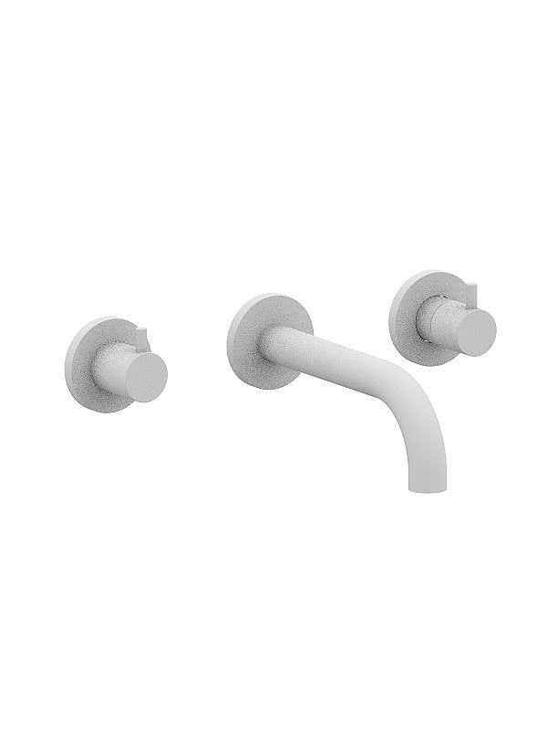 FRATTINI - PEPE XL - Batteria lavabo a parete 3 fori con bocca senza scarico