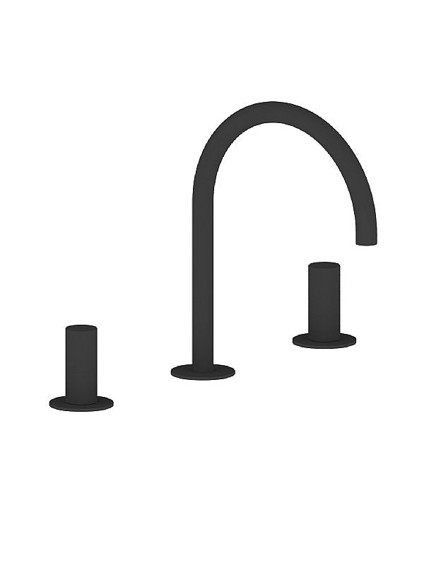 FRATTINI - PEPE XL -  Batteria lavabo con bocca alta fissa senza scarico