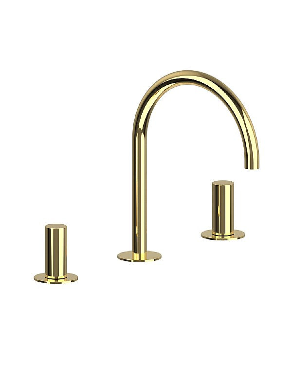 FRATTINI - PEPE XL -  Batteria lavabo con bocca alta fissa senza scarico