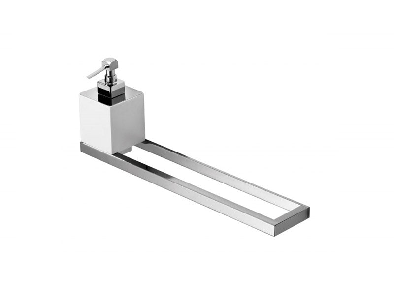 OML - FLASH INCOLLO - PORTASALVIETTE CON PORTASAPONE LIQUIDO CM.45